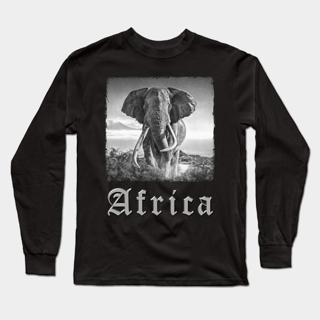 AFRICA Long Sleeve T-Shirt by MiroDesign